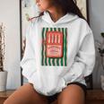 Sardines Tinned Fish Retro Graphic Summer For Women Women Hoodie Gifts for Her