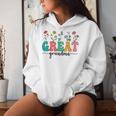 Wildflowers Great Grandma Floral Mother's Day Great Grandma Women Hoodie Gifts for Her