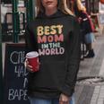 Best Mom In The World Colorful Lettering Women Hoodie Unique Gifts Best Mom In The World Colorful Lettering Women Hoodie Unique Gifts