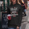 Blessed To Be Called Mom And Grandma Cute Floral Women Hoodie Funny Gifts