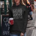 Custom Name Girl Mom Wife Birthday Presents Heather Name Personalized Birthday Christmas Joke Women Hoodie Unique Gifts