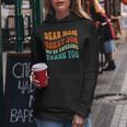 Dear Mom Great Job We're Awesome Thank You Retro Women Hoodie Personalized Gifts