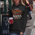 I'm Not Yelling This Is Just My Basketball Nana Voice Womens Women Hoodie Unique Gifts