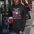 I Am A Mom Gigi And A Veteran Nothing Scares Me Mother's Day Women Hoodie Unique Gifts