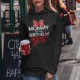Mommy Of The Birthday Girl Cute Pink Family Matching Party Women Hoodie Unique Gifts