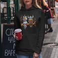 Vikingo Y Unicornio Niños Niñas Hombres Es Niños Y Adultos Sudadera con capucha para mujer Regalos divertidos