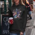 Vintage Flowers Wildflower Graphic Floral Gardening Women Hoodie Unique Gifts
