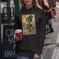 Vintage The Soccer Mom Tarot Card Skeleton Women Hoodie Personalized Gifts