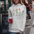 Vintage Floral Plant Foxglove Daisy Tulip Flowers Mom Women Women Hoodie Unique Gifts