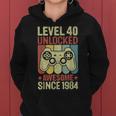 40歳の誕生日 男性 女性 40歳 1984年 装飾 面白い ギフト レディースパーカー