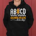 Ab Cd 2年生 ロックス 2年生 先生 男の子 女の子 キッズ レディースパーカー