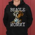 Beagle Mommyビーグル ママ フンデ ママについてつぶやく イングリッシュ・ビーグル ママ レディースパーカー