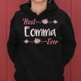 Best Eomma Ever Korean Mom Floral Mother’S Day Women Hoodie