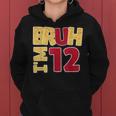 Bruh I'm 12歳 ギフト 男の子 女の子 It's My 12Th Birthday レディースパーカー