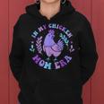 In My Chicken Mom Era Retro Groovy Mama Farm Country Animals Women Hoodie