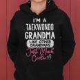 Cool Taekwondo Grandma Women Hoodie