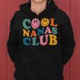 Cool Nanas Club Face Cool Nana Women Hoodie