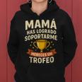 Día De La Madre Para Mamá Frase Divertida Sudadera con capucha para mujer
