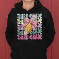 First Day Of School Third Grade Coquette 3Rd Grade Women Hoodie