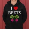 Food Humor Beetrootimpleegetable I Love Beets レディースパーカー