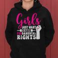 Girls Just Want To Have Fundamental Rights レディースパーカー