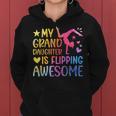 My Granddaughter Gymnastics Grandma Of A Gymnast Grandma Small Black Women Hoodie