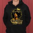 It's My Birthday Melanin Queen African American Afro Women Women Hoodie