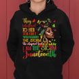 Junenth 1865 African Melanin Black History Girls Women Hoodie