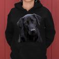 Love Is Labrador Retriever シャツ ブラック ラボ Mom Dad Dog Lover レディースパーカー