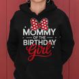 Mommy Of The Birthday Girl Cute Pink Family Matching Party Women Hoodie