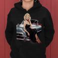 Pinup Girl ビンテージクラシックカー ホットロッド ロカビリー レディースパーカー