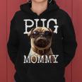 Pug Mommyパグ・マミー パグ・マム 犬のママ 母の日 パグ・ママ レディースパーカー