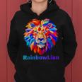Rainbow Lion レインボー ライオン かっこいい おしゃれ レディースパーカー
