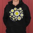 Stay Positive キュート スマイルフェイス 花 ハッピーフェイス 花 女の子 レディースパーカー
