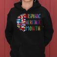 Sunflower Latino Countries Flags Hispanic Heritage Month Women Hoodie