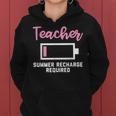 Teacherummer Recharge Required シャツ レディースパーカー