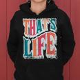 That Is Life Retro Groovyintage レディースパーカー