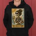 Vintage The Soccer Mom Tarot Card Skeleton Women Hoodie