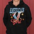 Western Cowgirl Boots American Girl 4Th Of July Girls Women Hoodie