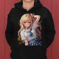 アニメ風イラスト ギャル 最強 可愛い女の子 レディースパーカー