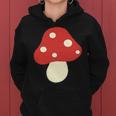 シンプルでキュートなキノコのグラフィック Cute Mushroom レディースパーカー