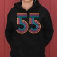 ナンバー55 五十五周年 男性 女性 55歳 誕生日 レディースパーカー