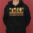 ビール 酒 面白いtシャツ No Beer No Life 飲み おもしろ 飲み会 のんべえ メンズ ネタ 服 レディースパーカー