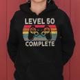 レトロ ゲーム レベル50 コンプリート 誕生日 ギフト 50歳の誕生日プレゼント女性男性ヴィンテージ レディースパーカー