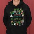 幸せな家は植物のある家です「A Happy Home Is A Home With Plants」- 観葉植物の園芸 レディースパーカー