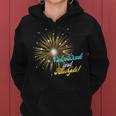 感謝 幸運 花火 レディースパーカー
