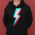 稲妻デザイン キッズ 男の子 女の子 女性 男性 グラフィック レディースパーカー