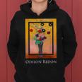 花瓶 オディロン・ルドン 絵画 シンボリズム 花ase Flowers Odilon Redonymbolism レディースパーカー