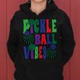 面白いスポーツデザイン女性男性ピックルボール レディースパーカー