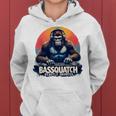 Bassquatch – Groovyasquatch Djデザイン 音楽愛好家向け レディースパーカー